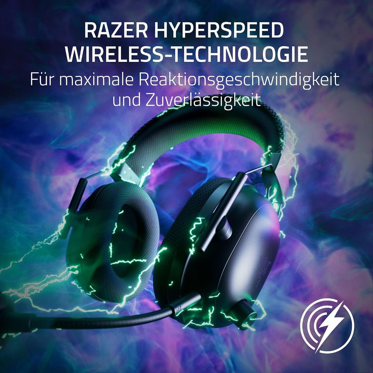 Razer Blackshark V2 Pro (Xbox) - Kabelloses Konsolen E-Sport Headset Für Xbox S-X & One (Triforce 50Mm Treiber, Hyperspeed Wireless 2,4 Ghz, Abnehmbares Hyperclear Mikrofon) Weiß