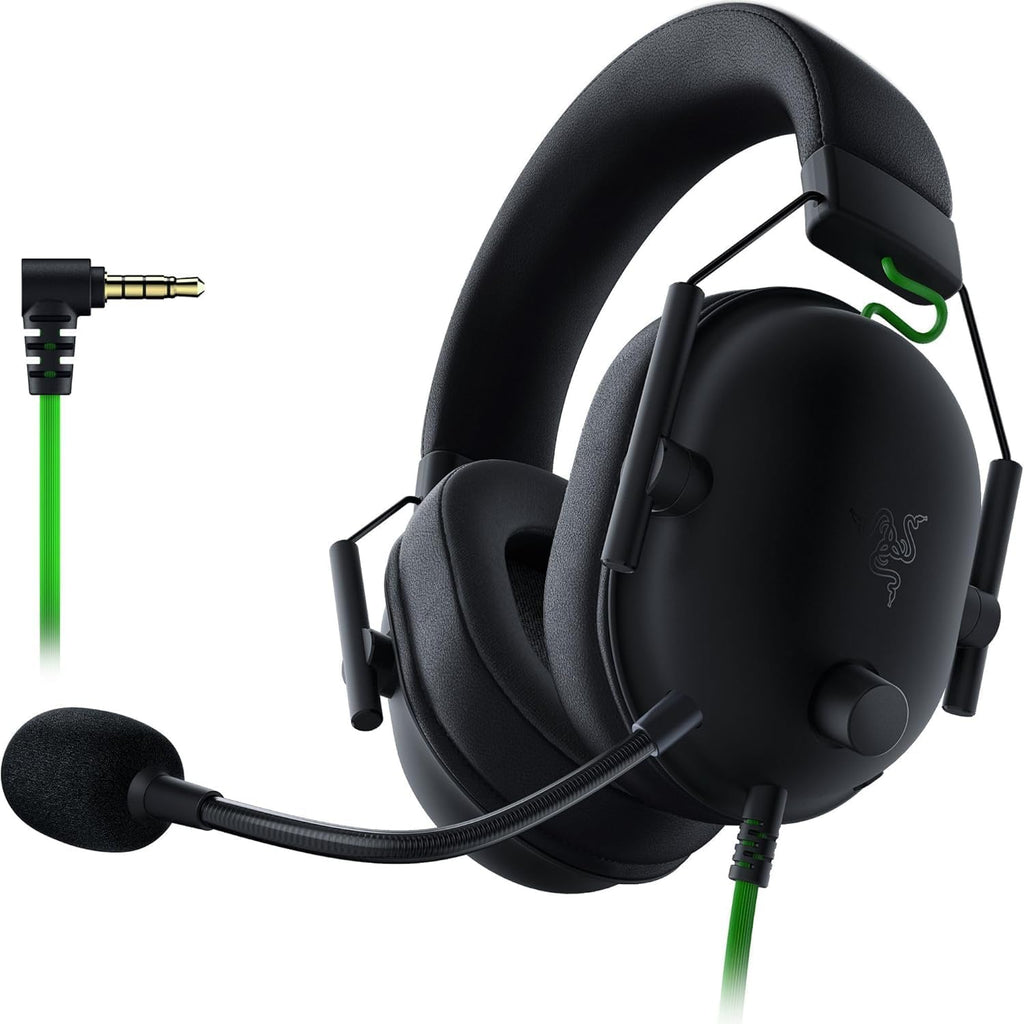Razer Blackshark V2 X - Premium Esports Gaming Headset (Kabelgebundene Kopfhörer Mit 50Mm-Treiber, Rauschunterdrückung Für PC, Mac, PS4, Xbox One & Switch) Schwarz