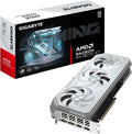 GIGABYTE Grafikkarte Radeon RX 9070 XT Gaming OC Ice 16G (16GB GDDR6, 512-Bit, Pcie 5.0, HDMI/DP 2.1, Sockel 2.7, Hawk Ventilator, Thermorgel Der Serverklasse, Verstärkte Struktur)