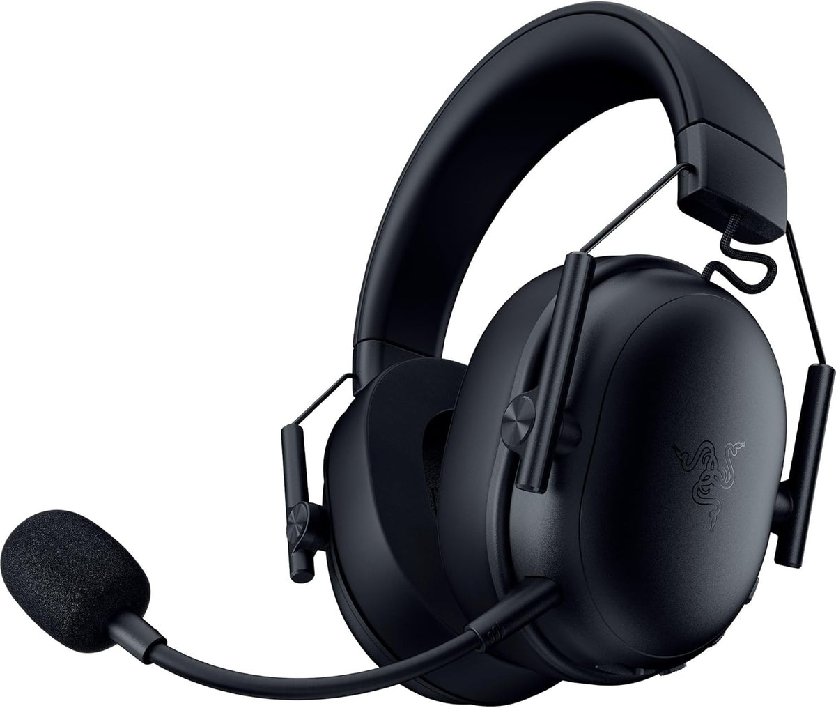 Razer Blackshark V3 X Hyperspeed - Kabelloses E-Sport-Headset - Ultra Leicht 270G - Triforce 50Mm Treiber - Abnehmbares Mikrofon - Surround Sound - Wireless 2,4 Ghz & Bluetooth - Pc/Mac | Schwarz