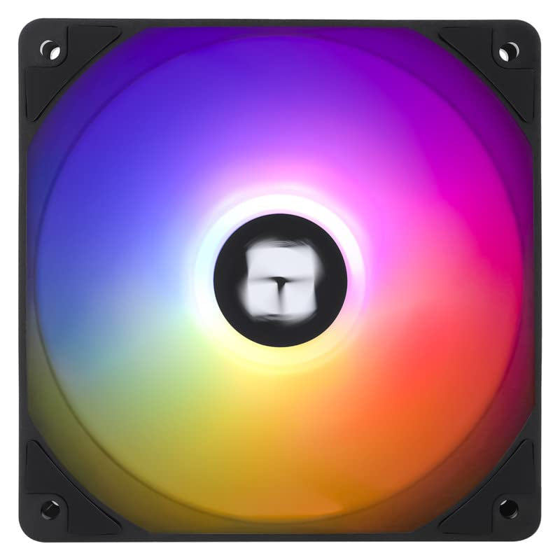 Thermalright TL-C12C-S Cpu-Lüfter 120Mm ARGB Gehäuselüfter, 4Pin PWM Silent Computer Lüfter Mit S-FDB Lager Enthalten, Bis Zu 1500RPM Lüfter（3 Stück）