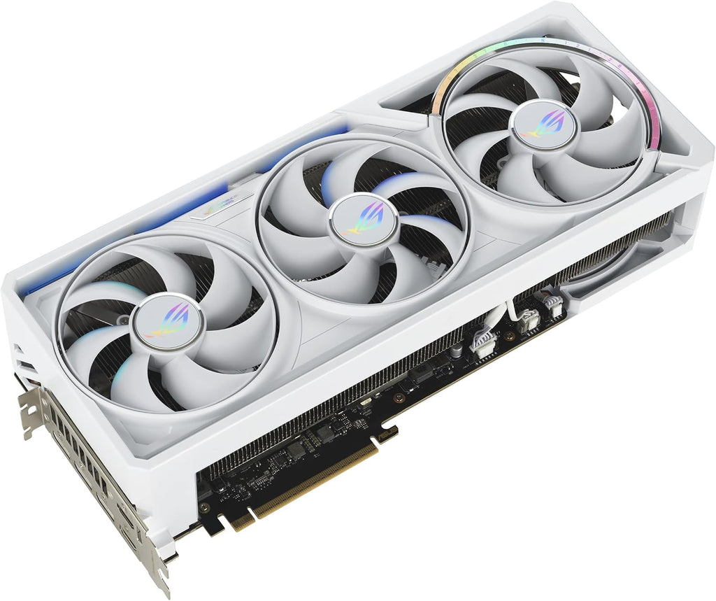 ASUS ROG Astral NVIDIA Geforce RTX™ 5080 16 GB GDDR7 White OC Edition – Quad-Fan Gaming-Grafikkarte Liefert Beispiellosen Luftstrom Und Luftdruck Für Optimale Leistung, 3 Jahre Garantie