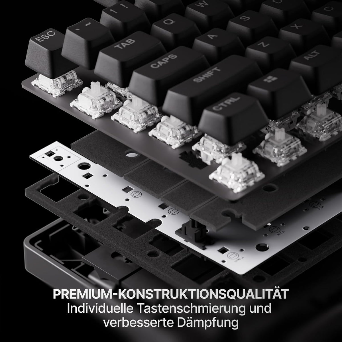 Steelseries APEX PRO TKL Gen-3-Gaming-Tastatur – Omnipoint 3.0 Analoge Magnetische Schalter, Quickset-Auto-Presets (Schnellabzug, Schnellantipp/Socd, Schutzmodus), OLED,RGB,PBT, USB-C, German QWERTZ