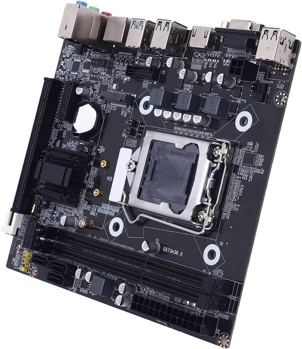 H81 Gaming Motherboard, LGA 1150 Micro ATX PC Motherboard, 2X8 GB DDR3 -Speicher M.2 NVME, NGFF SATA 3.0 6 GB/S PCI E