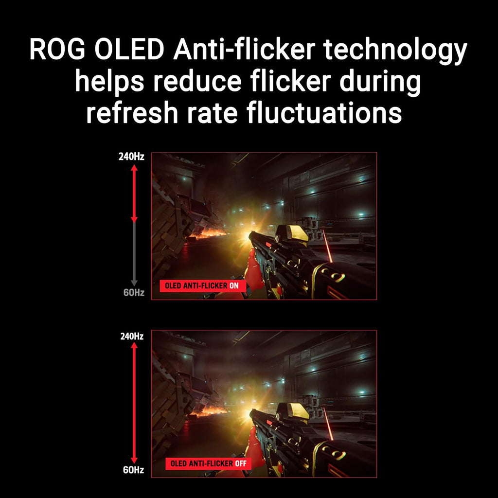 ASUS ROG Strix XG27AQDMES 27 Zoll QHD 240Hz OLED Gaming Monitor QD-OLED