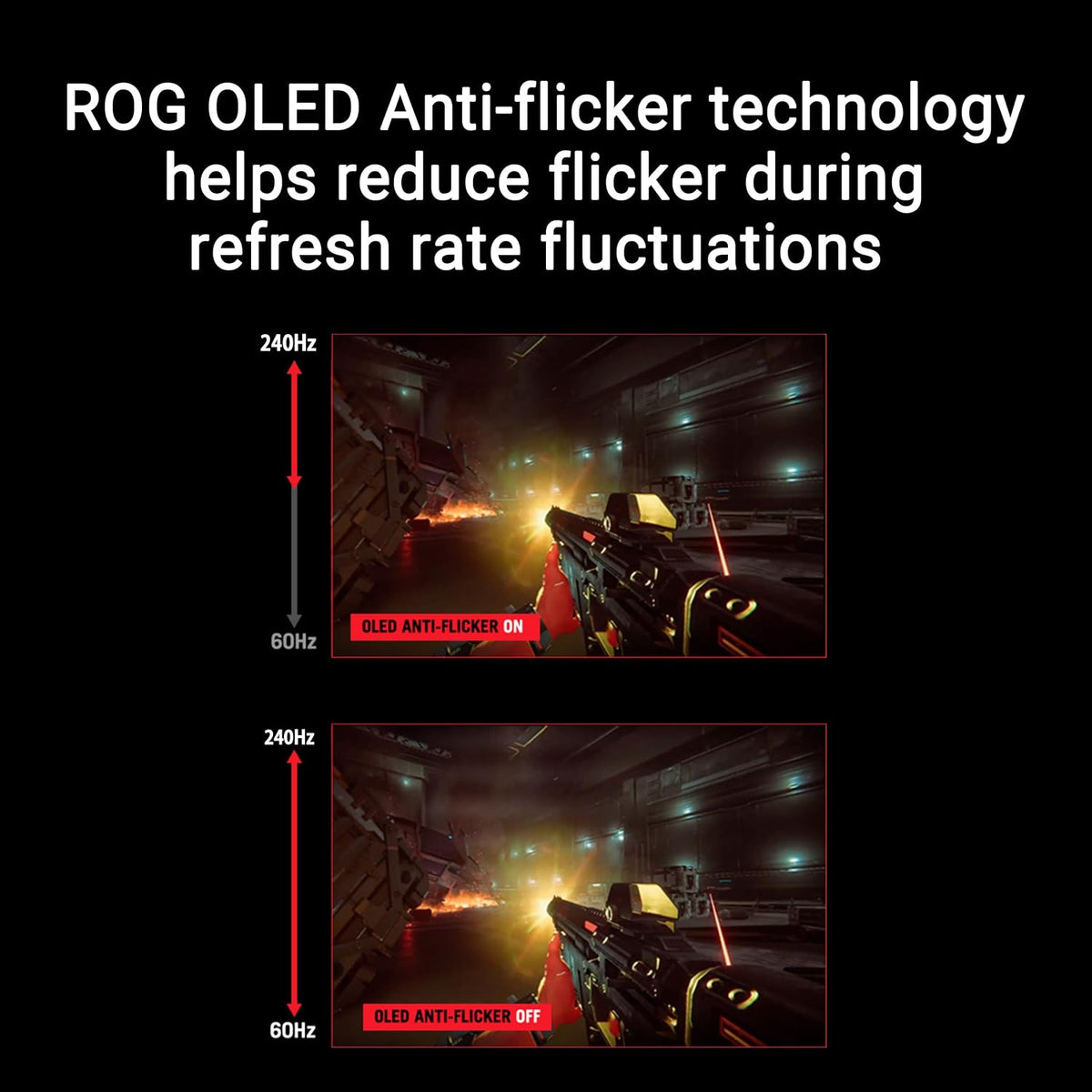 ASUS ROG Strix XG27AQDMES 27 Zoll QHD 240Hz OLED Gaming Monitor QD-OLED