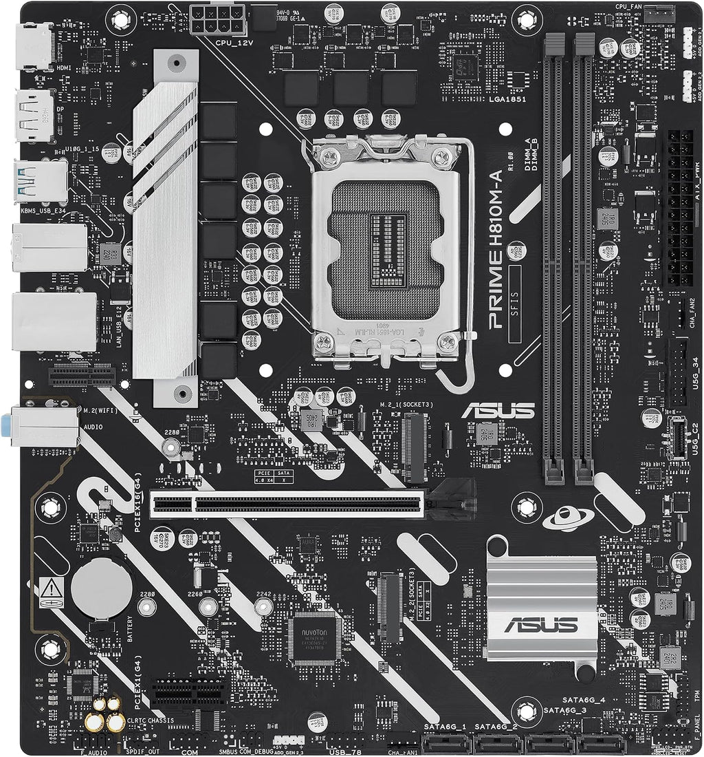 ASUS Prime H810M-A-CSM Mainboard Sockel Intel LGA 1851