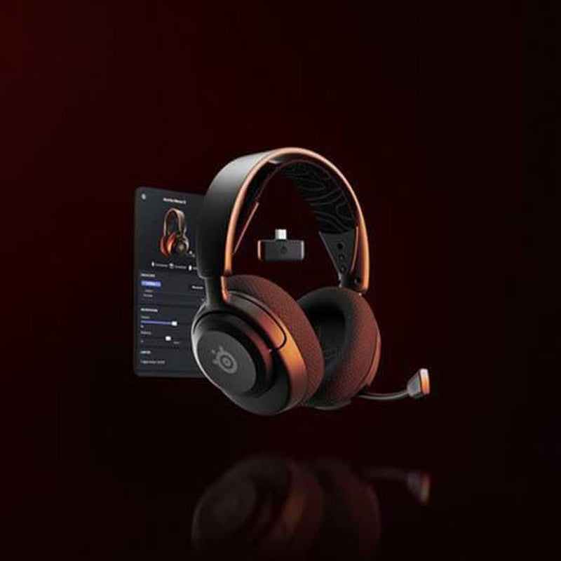 Steelseries Arctis Nova 5 Wireless - Gaming Headset- Multi-System -PC,PS5 - Magnetische Neodym-Treiber -Über 100 Audio Presets - 60H Akkulaufzeit - 2,4 Ghz Oder Bt-Clearcast Gen2.X-Mik
