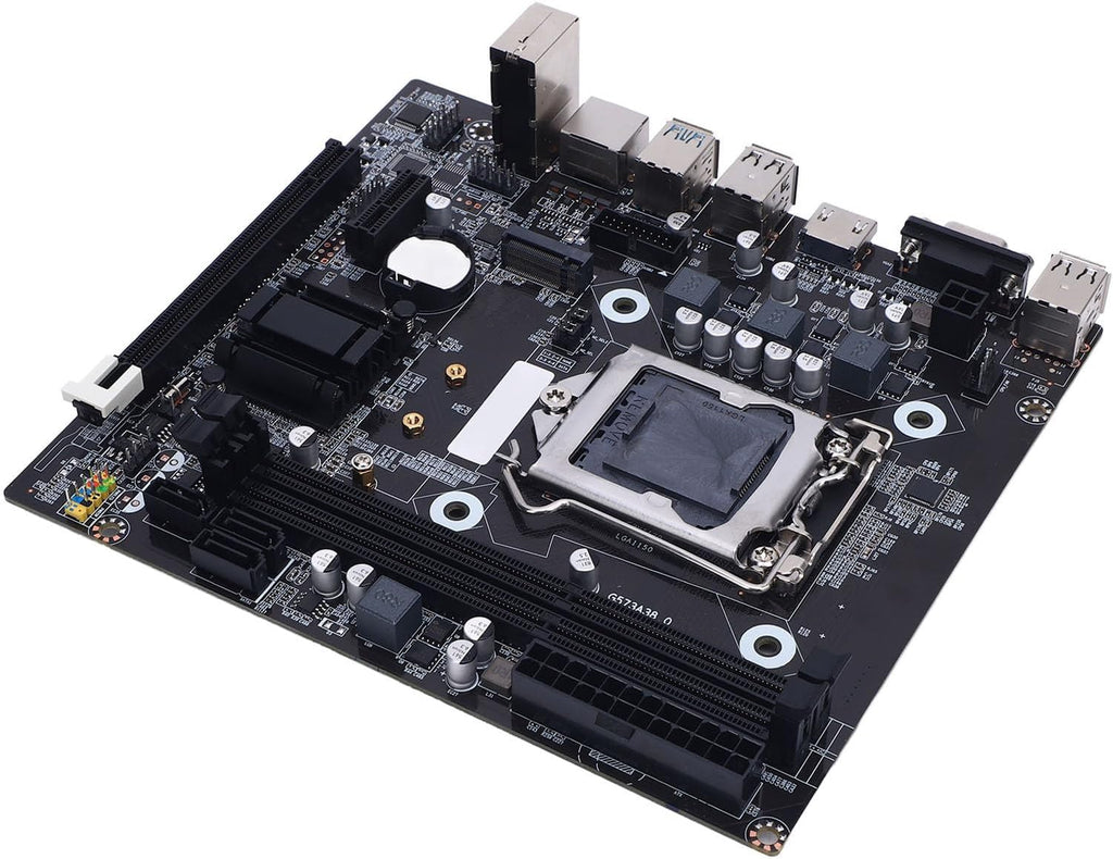 H81 Gaming Motherboard, LGA 1150 Micro ATX PC Motherboard, 2X8 GB DDR3 -Speicher M.2 NVME, NGFF SATA 3.0 6 GB/S PCI E