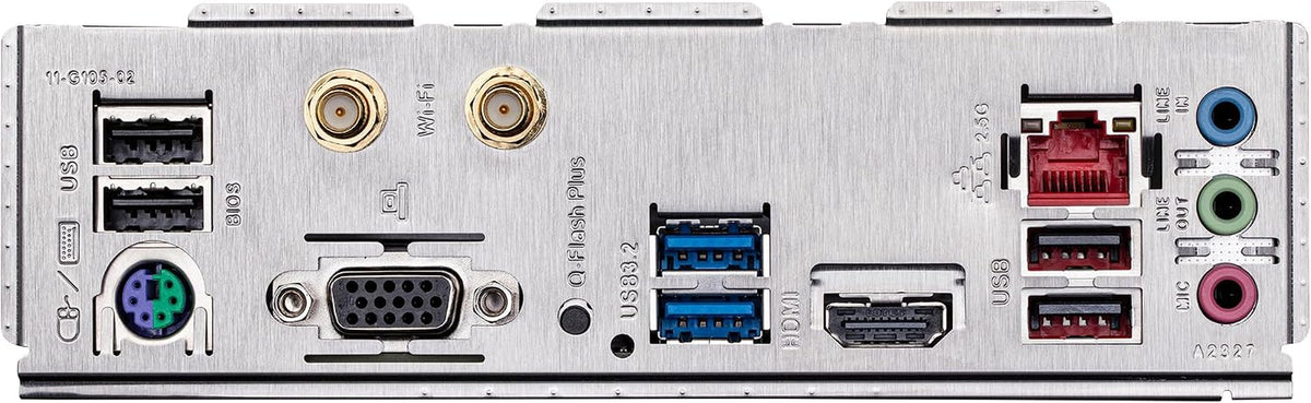 GIGABYTE B650M Gaming WIFI6E Mainboard - AMD Ryzen 9000 Serie Cpus, 5+2+2 Phasen VRM, Bis Zu 6400 Mhz DDR5 (OC), 1Xpcie 4.0 M.2, 2,5 Gbe LAN, Wifi 6E, USB 3.2 Gen 1