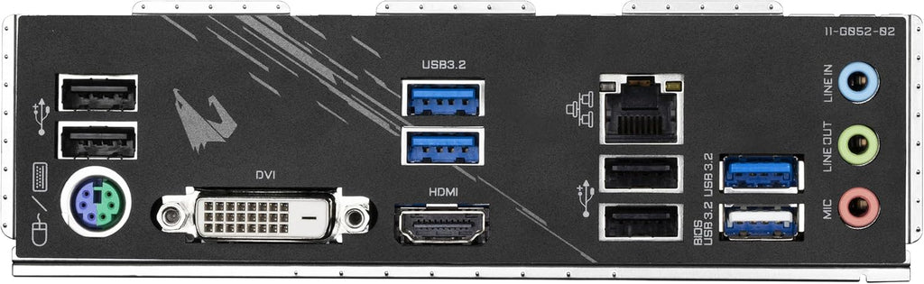 GIGABYTE B550M AORUS Elite Mainboard – AMD Ryzen 5000 Cpus, Micro-Atx Mainboard, 5+3 Phasen VRM, Bis Zu 4733 Mhz DDR4, Pcie 4.0 + Pcie 3.0 M.2, 1Gbe LAN, USB 3.2 Gen 1