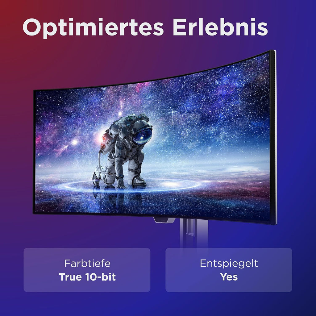 Lenovo Legion Pro 34Wd-10 | 34" WQHD OLED Gaming Monitor | 240 Hz | 0.03Ms