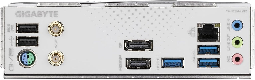 GIGABYTE B760M Gaming plus Wifi DDR4 LGA 1700 Intel B760 M-ATX Motherboard Mit DDR4, 2* M.2, Pcie 4.0, Front USB 3.2 Gen 1 Type-C, Wifi 6 Gbe LAN, Q-Flash Plus, Pcie Ez-Latch