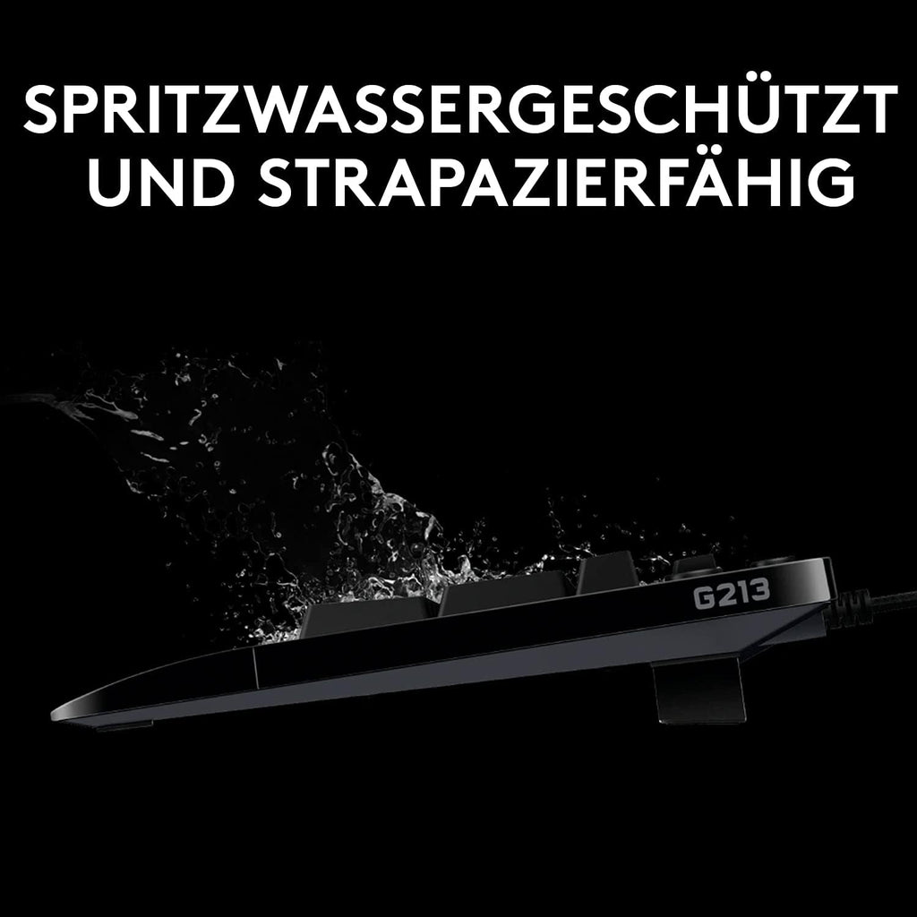 Logitech G213 Prodigy Gaming-Tastatur (Schwarz)
