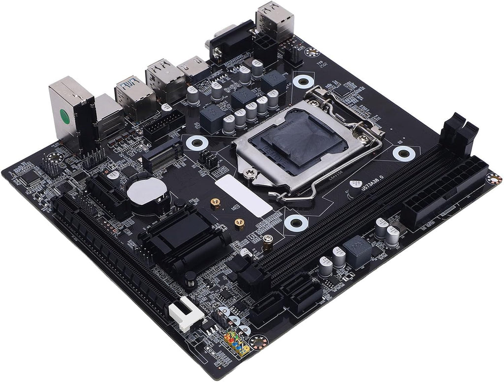 H81 Gaming Motherboard, LGA 1150 Micro ATX PC Motherboard, 2X8 GB DDR3 -Speicher M.2 NVME, NGFF SATA 3.0 6 GB/S PCI E