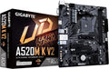 GIGABYTE A520M K V2 Mainboard - Unterstützt AMD Ryzen 5000 Serie AM4 Cpus, Bis Zu 5100Mhz DDR4 (OC), Pcie Gen3 X4 M.2, Gbe LAN, USB 3.2 Gen 1