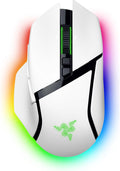 Razer Basilisk V3 Pro - Anpassbare Kabellose Gaming-Maus Hyperscroll Tilt Wheel - Focus Pro 30K Optischer Sensor - 13-Zonen Chroma-Beleuchtung - 10+1 Programmierbare Tasten - Pc/Mac | Weiß