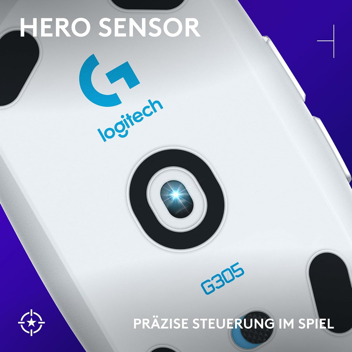 Logitech G G305 LIGHTSPEED Kabellose Gaming-Maus Mit HERO 12K DPI Sensor