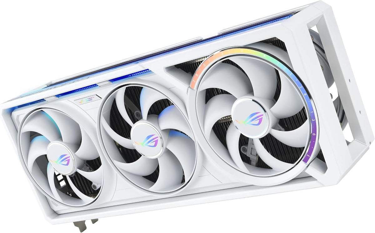 ASUS ROG Astral NVIDIA Geforce RTX™ 5080 16 GB GDDR7 White OC Edition – Quad-Fan Gaming-Grafikkarte Liefert Beispiellosen Luftstrom Und Luftdruck Für Optimale Leistung, 3 Jahre Garantie