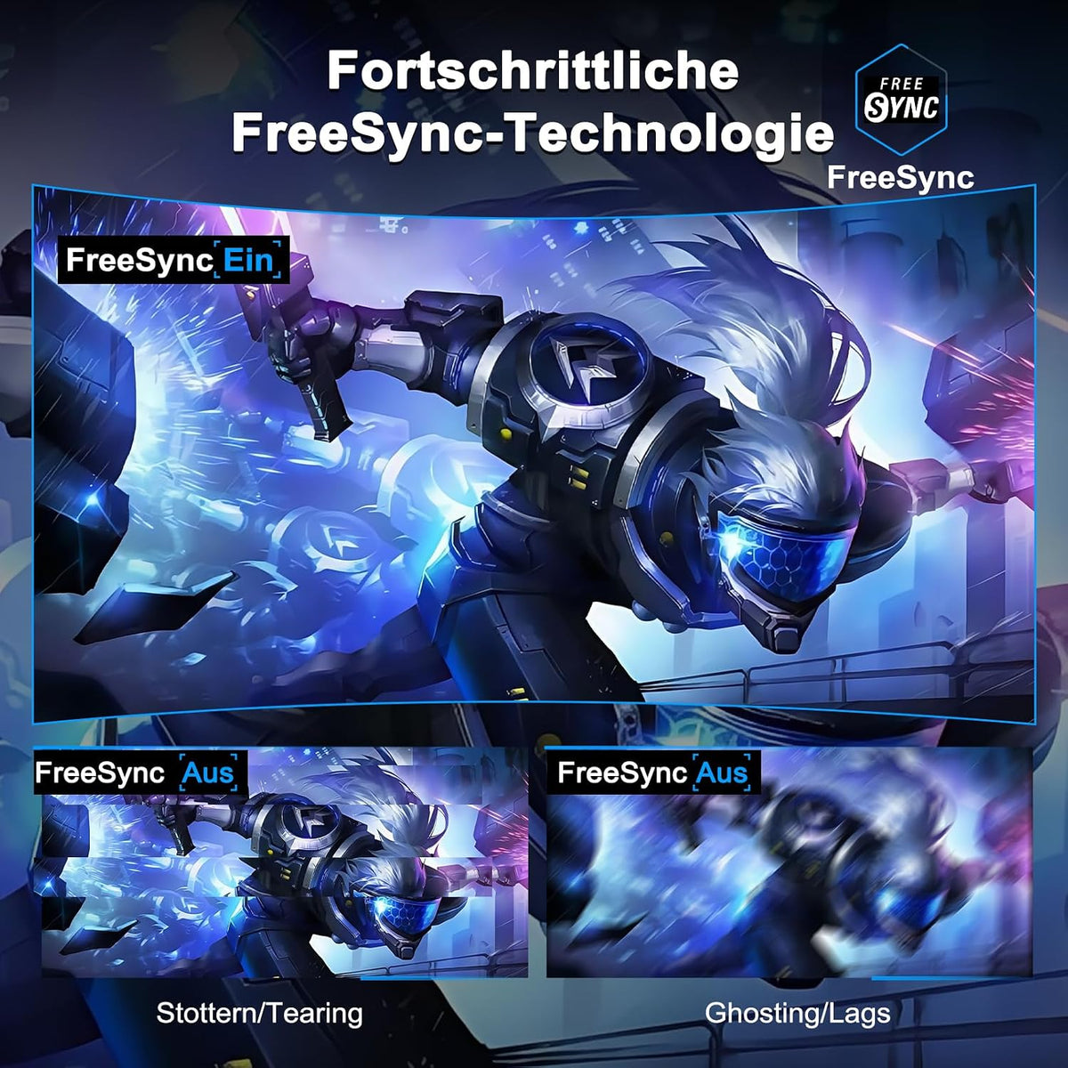 Minifire Gaming Curved Monitor 24 Zoll, 160Hz, Curved Gaming Monitor 1500R, 1Ms, Srgb110%, FHD 1080P Computer Screen, VESA Compatible, Eye Care Adaptive Sync HDMI＆DP Ports （MFG24C1L ）