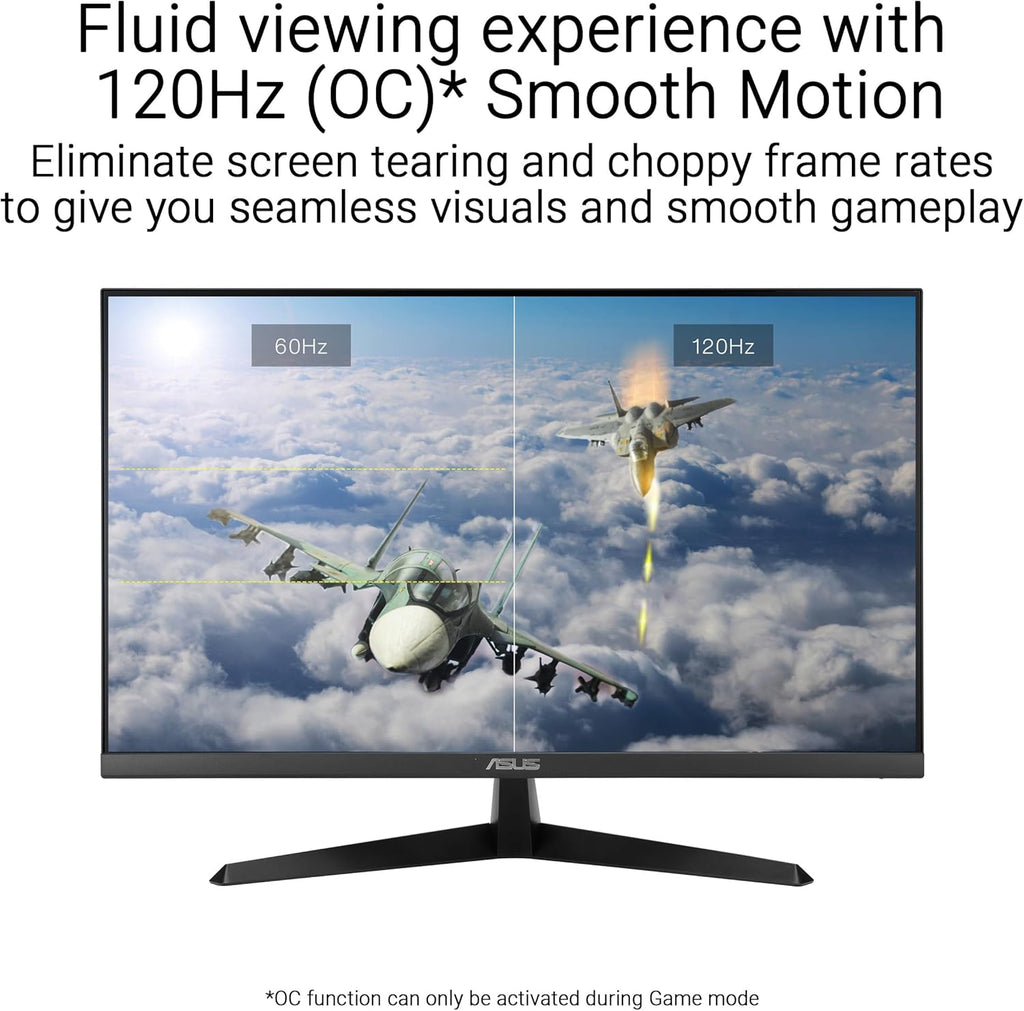 ASUS VY249HGR 24 Zoll Full HD IPS 120Hz Eye Care Monitor