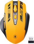 Uineer Kabellose Maus, 2,4 Ghz Usb-Funkmaus, Batteriestandsanzeige