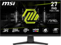 MSI MAG 272FDE, 27 Zoll, Fhd,1920X1080, Gaming-Monitor, 200 Hz, 0,5 Ms, Hdr-Fähig, AMD Freesync Premium, Augenschonend, AI Vision, HDMI 2.0B, DP 1.2A, Rahmenlos, Verstellbar, Vesa-Halterung, Schwarz