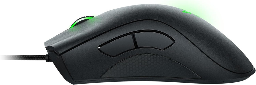 Razer Deathadder Essential (2021) - Kabelgebundene Gaming-Maus Mit Optischem Sensor Mit 6400 DPI (5 Programmierbare Tasten, Ergonomischer Formfaktor, 10 Millionen Klicks Lebensdauer) Schwarz
