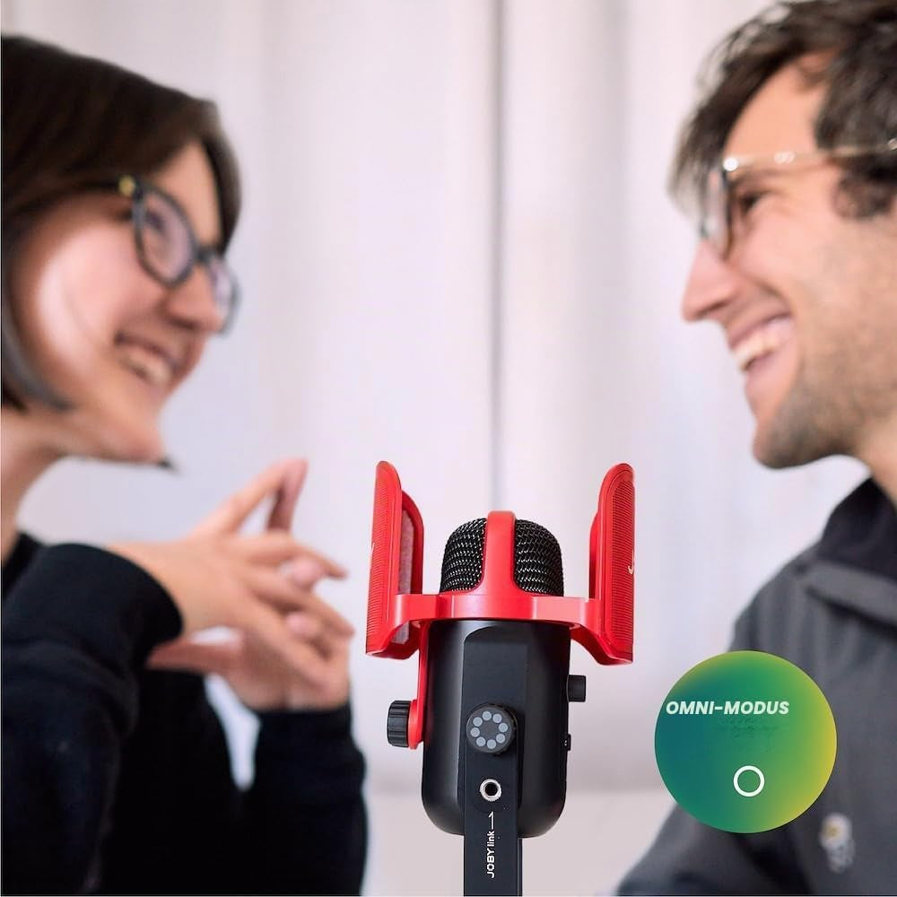 JOBY Wavo POD Usb-Kondensatormikrofon Für PC, Streaming USB Mikrofon, Gaming Podcasts, Mit Stummschaltung, Verstärkungsregelung, Live-Überwachung, Plug-And-Play Für PC Und Mac