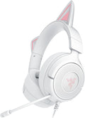 Razer Kraken Kitty V3 X - Kabelgebundenes Kitty-Headset Für Gaming - Kultige Kitty-Ohren - 270G Leicht - Hyperclear Kardioid Mikrofon - Triforce 40Mm Treiber - 3,5Mm Klinkenstecker | Weiß