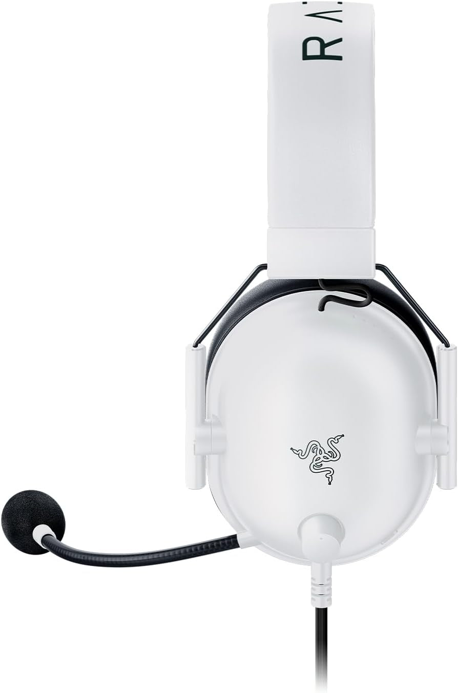 Razer Blackshark V2 X - Multi-Plattform Kabelgebundenes Esports-Headset (Triforce 50Mm Treiber, Erweiterte Passive Geräuschunterdrückung, 7.1 Surround Sound, Hyperclear Cardioid Mic) Weiß