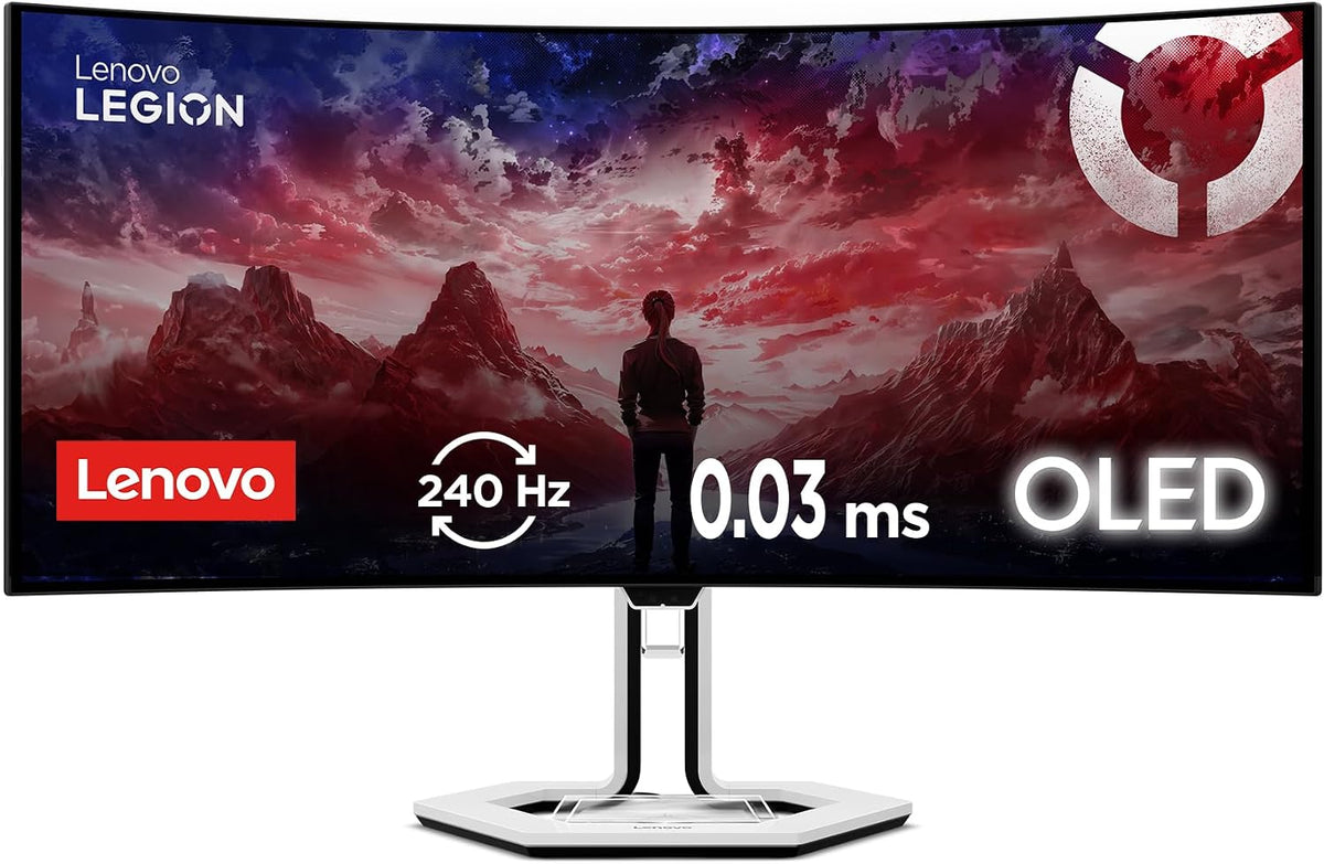 Lenovo Legion Pro 34Wd-10 | 34" WQHD OLED Gaming Monitor | 240 Hz | 0.03Ms