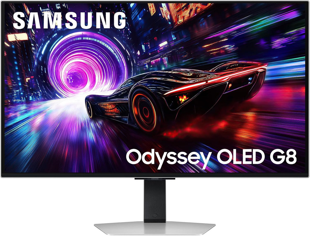 Samsung Odyssey OLED G81SF Gaming Monitor 32 Zoll 4K, QD-OLED, UHD, 3840 X 2160, 240Hz, 0,03Ms (G/G), AMD Freesync Premium Pro, G-Sync-Kompatibel, Einbrennschutz Safeguard+, Glare Free, LS32FG814SUXEN