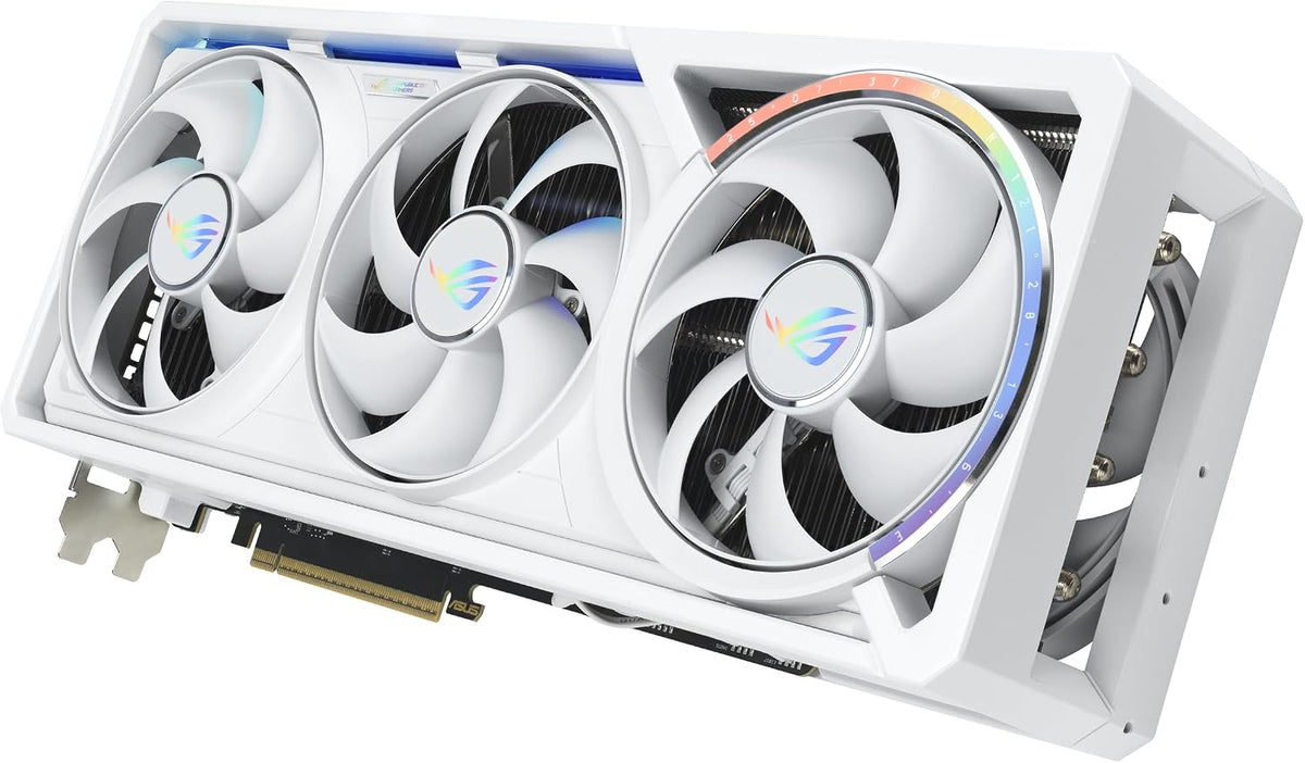 ASUS ROG Astral NVIDIA Geforce RTX™ 5080 16 GB GDDR7 White OC Edition – Quad-Fan Gaming-Grafikkarte Liefert Beispiellosen Luftstrom Und Luftdruck Für Optimale Leistung, 3 Jahre Garantie