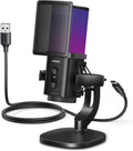 UGREEN Gaming Mikrofon Mit RGB, Dsp-Rauschunterdrückung, 96Khz/24Bit