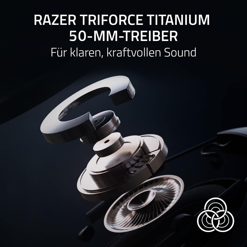 Razer Blackshark V2 Pro (Xbox) - Kabelloses Konsolen E-Sport Headset Für Xbox S-X & One (Triforce 50Mm Treiber, Hyperspeed Wireless 2,4 Ghz, Abnehmbares Hyperclear Mikrofon) Weiß