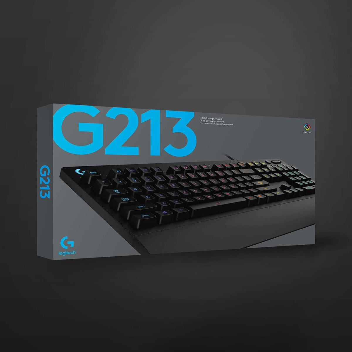 Logitech G213 Prodigy Gaming-Tastatur (Schwarz)