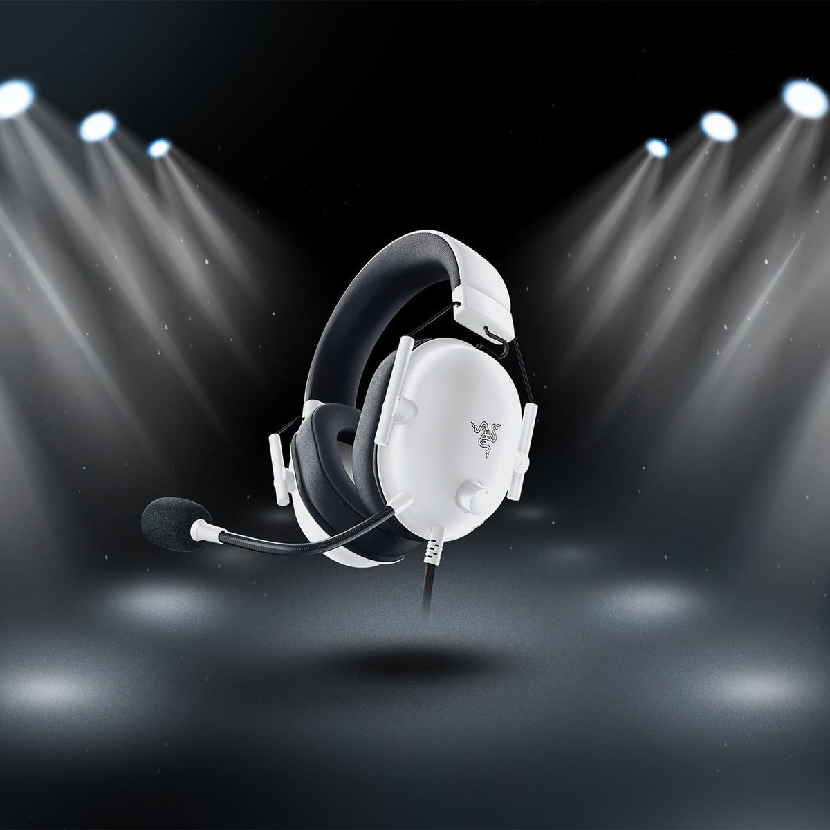 Razer Blackshark V2 X - Multi-Plattform Kabelgebundenes Esports-Headset (Triforce 50Mm Treiber, Erweiterte Passive Geräuschunterdrückung, 7.1 Surround Sound, Hyperclear Cardioid Mic) Weiß