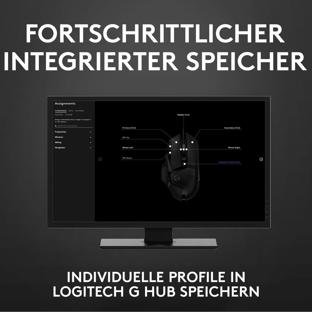 Logitech G G502 HERO High-Performance Gaming-Maus