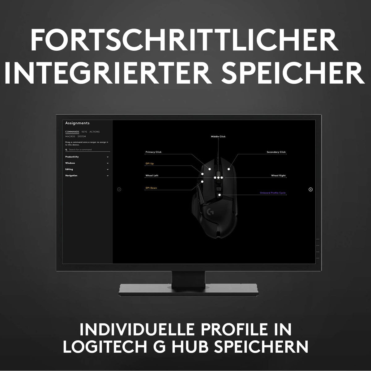 Logitech G G502 HERO High-Performance Gaming-Maus