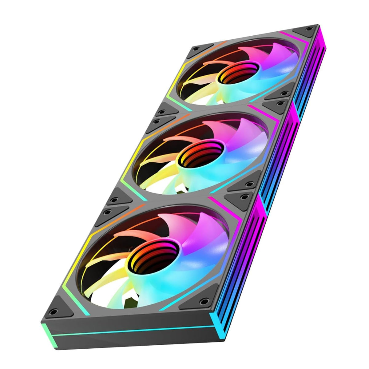 TZMRIT PRISM 4Ultra RGB Lüfter 120Mm 3Er Pack,Argb Infinity PC Lüfter