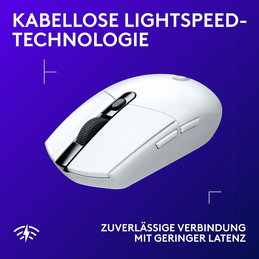 Logitech G G305 LIGHTSPEED Kabellose Gaming-Maus Mit HERO 12K DPI Sensor