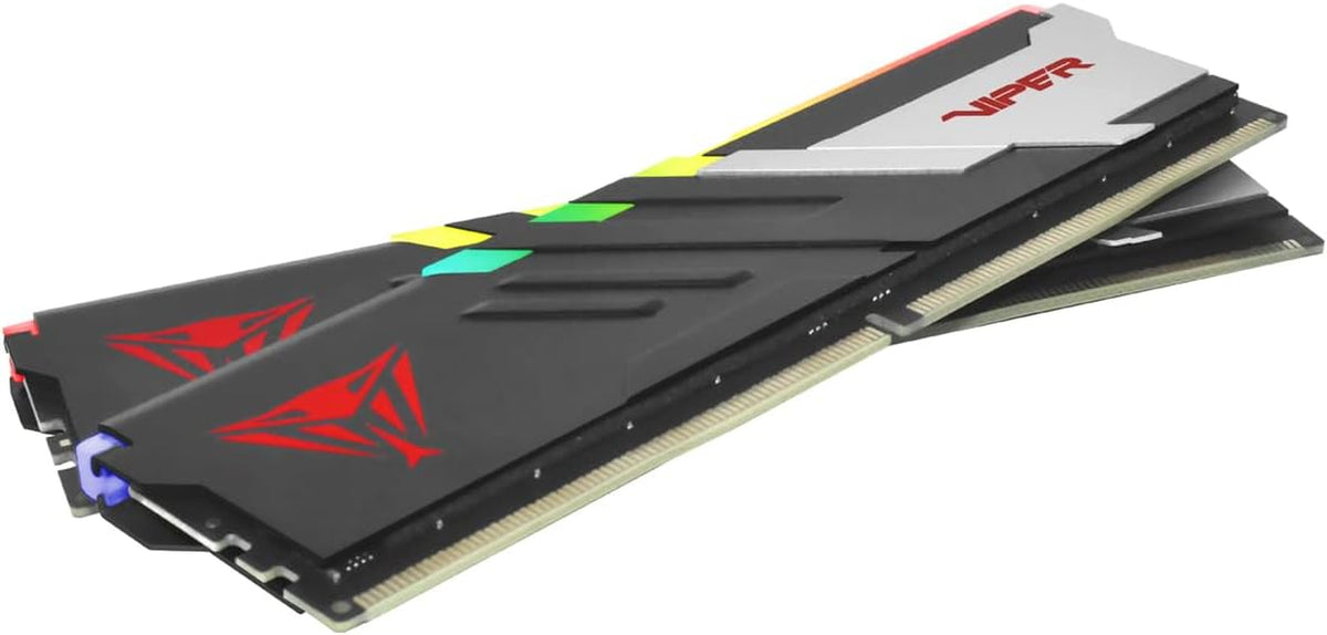 Patriot Viper Venom RGB DDR5 RAM 32GB (2X16GB) 6000Mt/S CL30 UDIMM Desktop Gaming Memory Kit - PVVR532G600C30K
