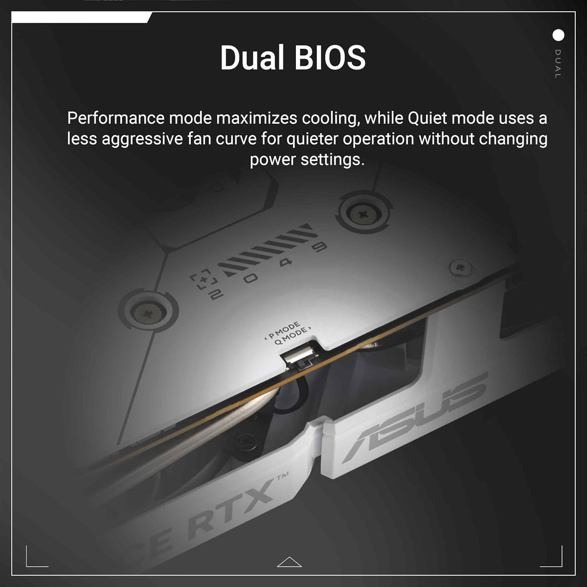 ASUS Dual Geforce RTX 5060 8GB GDDR7 White OC Edition Gaming Grafikkarte