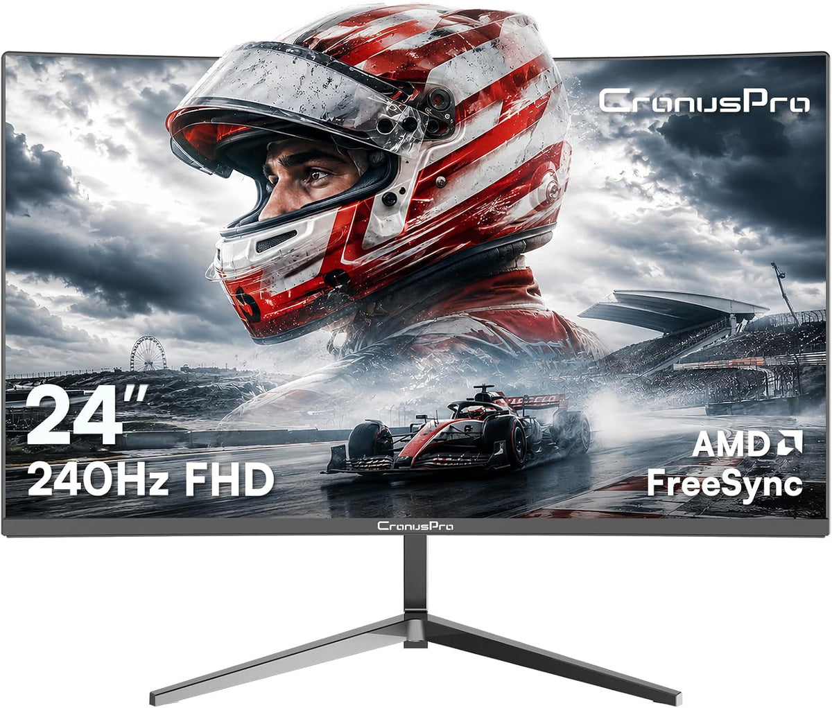 24 Zoll Curved Gaming Monitor, 240Hz, 1Ms MPRT, FHD 1920 X 1080