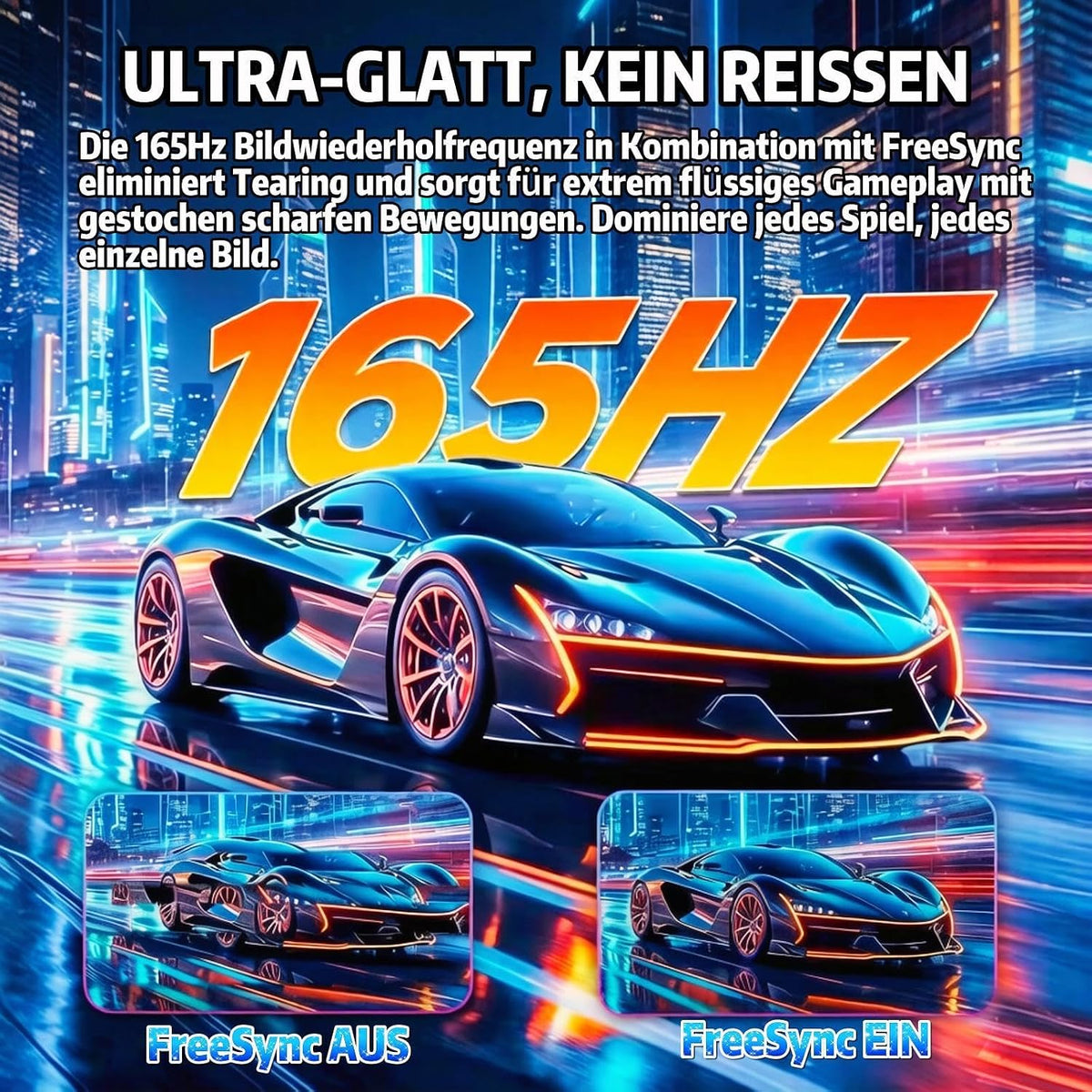 CRUA 24 165Hz Gaming-Monitor, Curved FHD 1920 X 1080P, Integrierte Lautsprecher, 120% Srgb-Farbraumabdeckung, AMD Freesync, Geringe Bewegungsunschärfe, Wandmontage Möglich, Für Büro Und Spiele