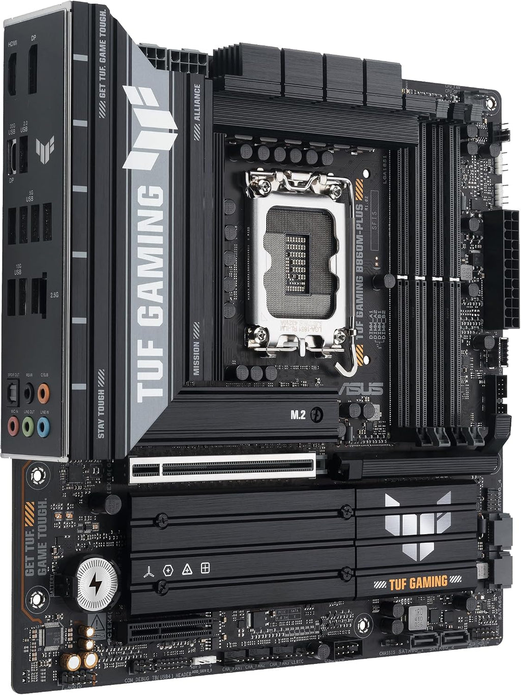 ASUS TUF Gaming B860M-PLUS Mainboard Sockel Intel LGA 1851