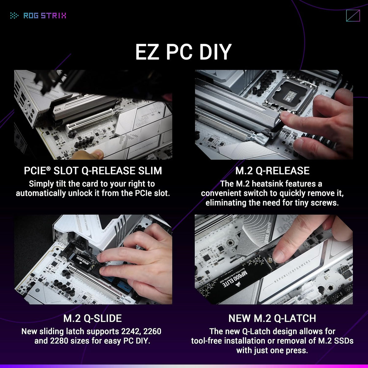 ASUS ROG Strix Z890-A Gaming Wifi Mainboard Sockel Intel LGA 1851