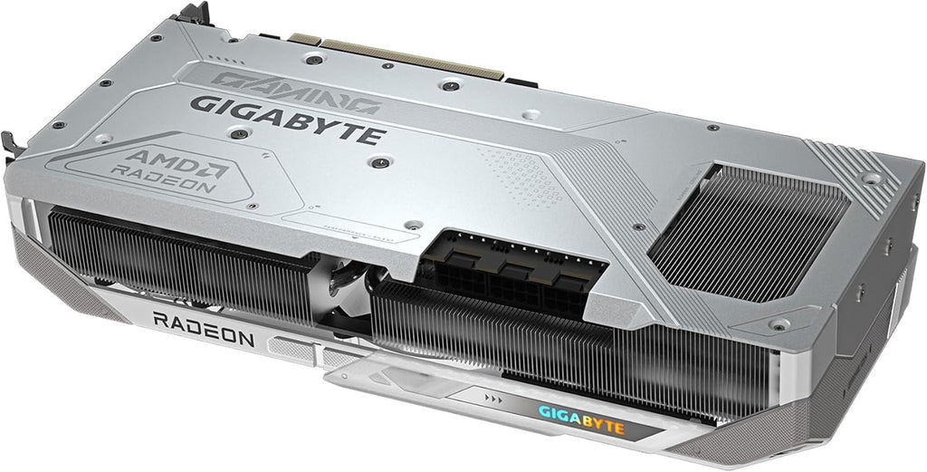 GIGABYTE Grafikkarte Radeon RX 9070 XT Gaming OC Ice 16G (16GB GDDR6, 512-Bit, Pcie 5.0, HDMI/DP 2.1, Sockel 2.7, Hawk Ventilator, Thermorgel Der Serverklasse, Verstärkte Struktur)