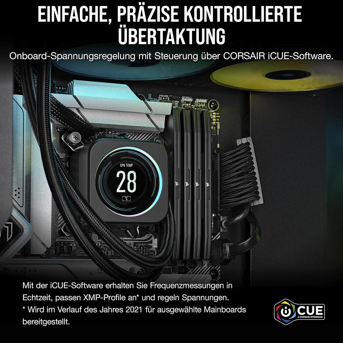 CORSAIR Vengeance DDR5 8GB (1 X 8GB) Bis Zu 5200Mhz Intel RAM
